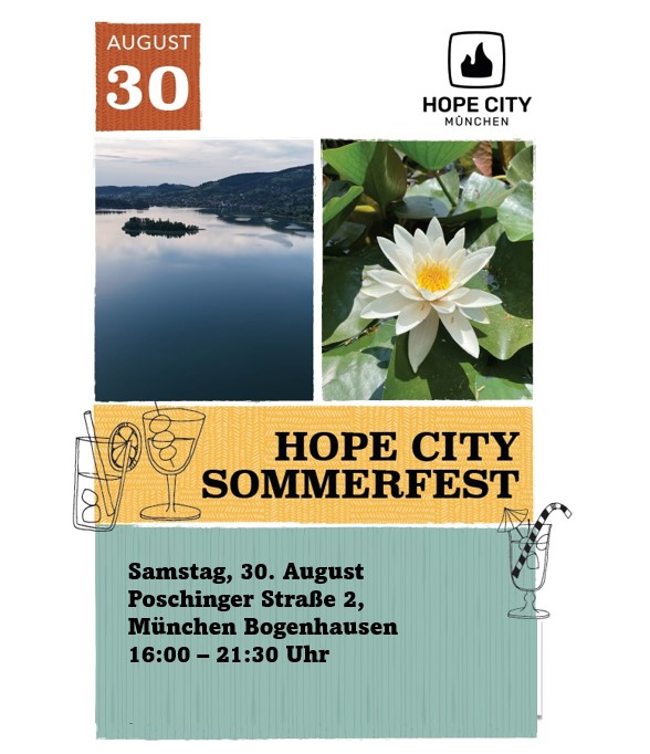 Flyer HOPE City Sommerfest
