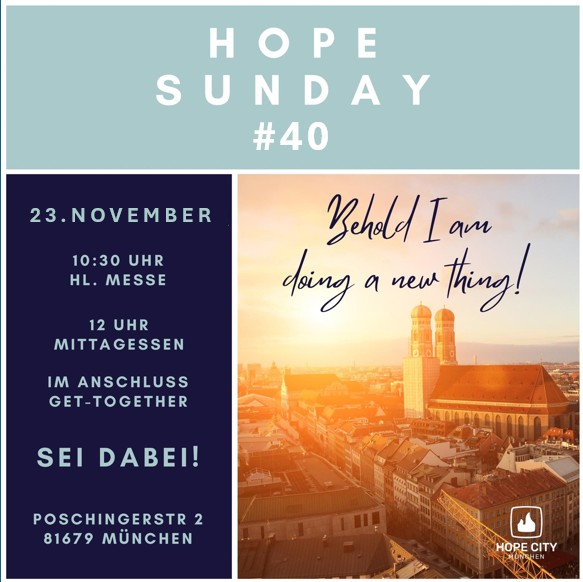 Flyer HOPE Sunday 40