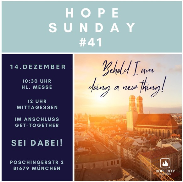 Flyer HOPE Sunday 41