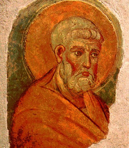 Zeichnung des Hl. Apostels Petrus