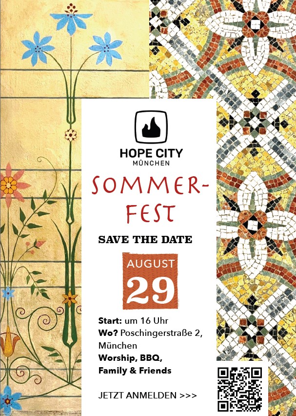Flyer HOPE City Sommerfest 2026